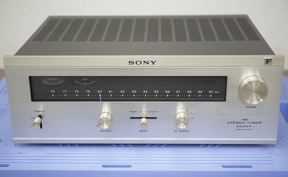 ST-5000F SONY ソニー FMチューナー : Sony FM Stereo Tuner