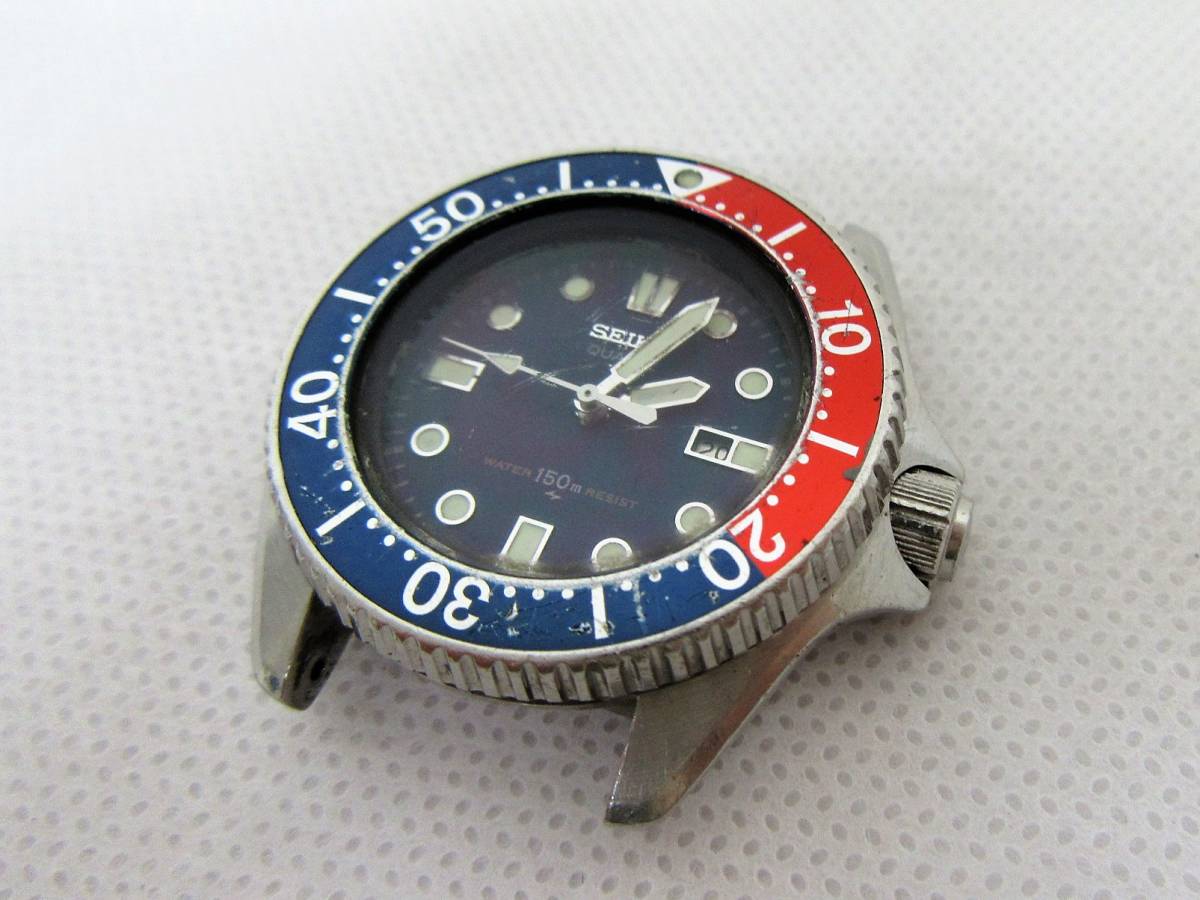 【SEIKOセイコー/クォーツダイバー】①//2625-001B/ボーイズ/電池切れ