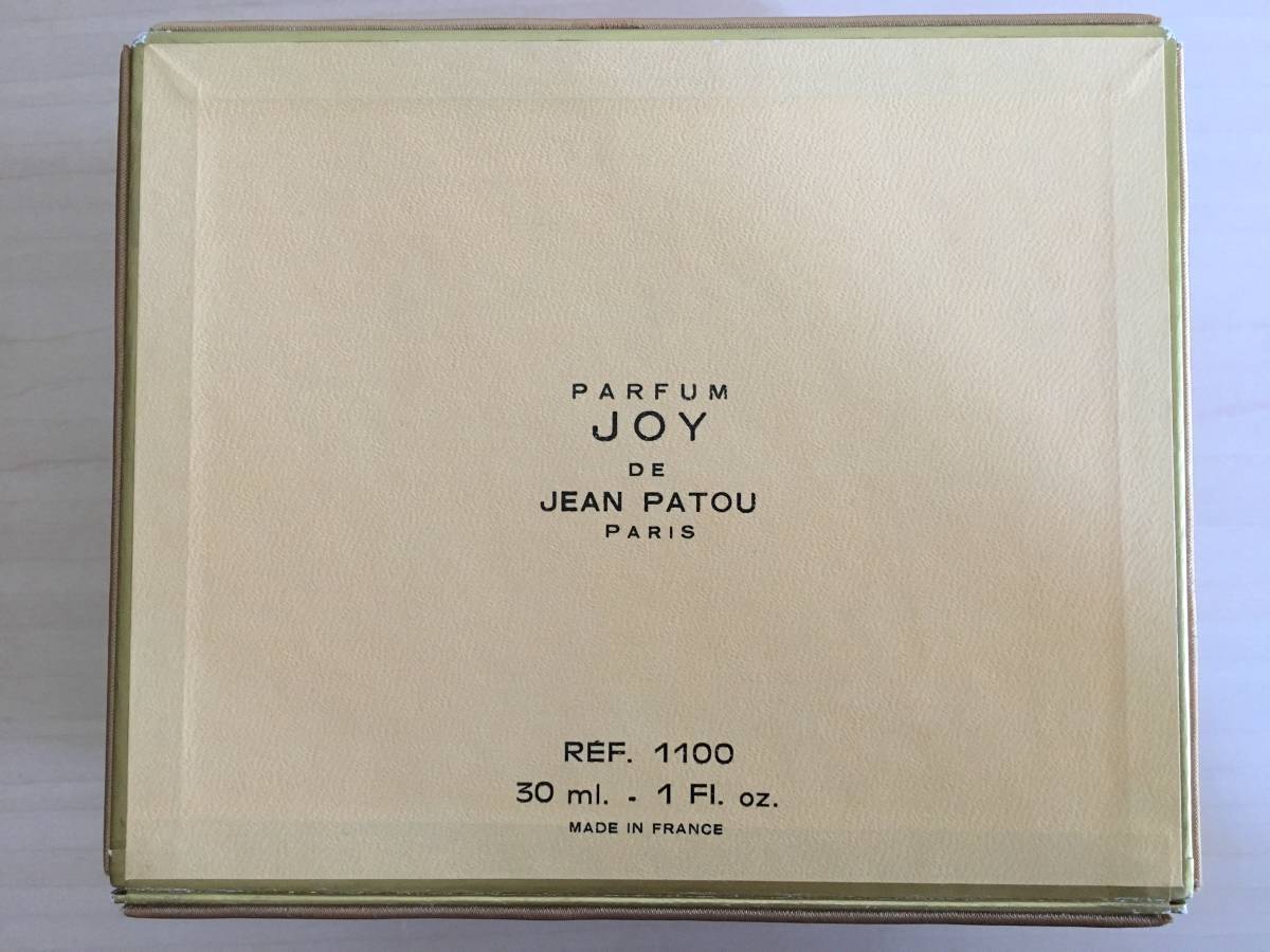 未使用・箱付] ジャンパトゥ ジョイ バカラ製ボトル 香水 JEAN PATOU