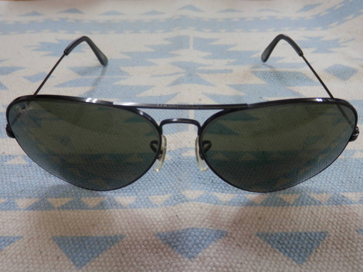☆RayBan レイバン サングラス 黒 ブラック ケース付き メンズ 
