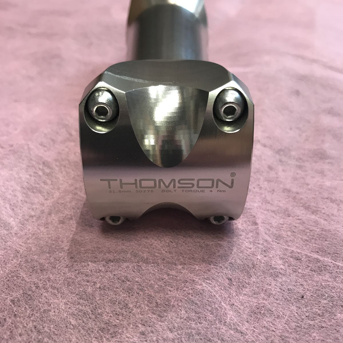THOMSON(トムソン) STEM X4 31.8 80mm 10°BLACK X4 31.8mm ステム