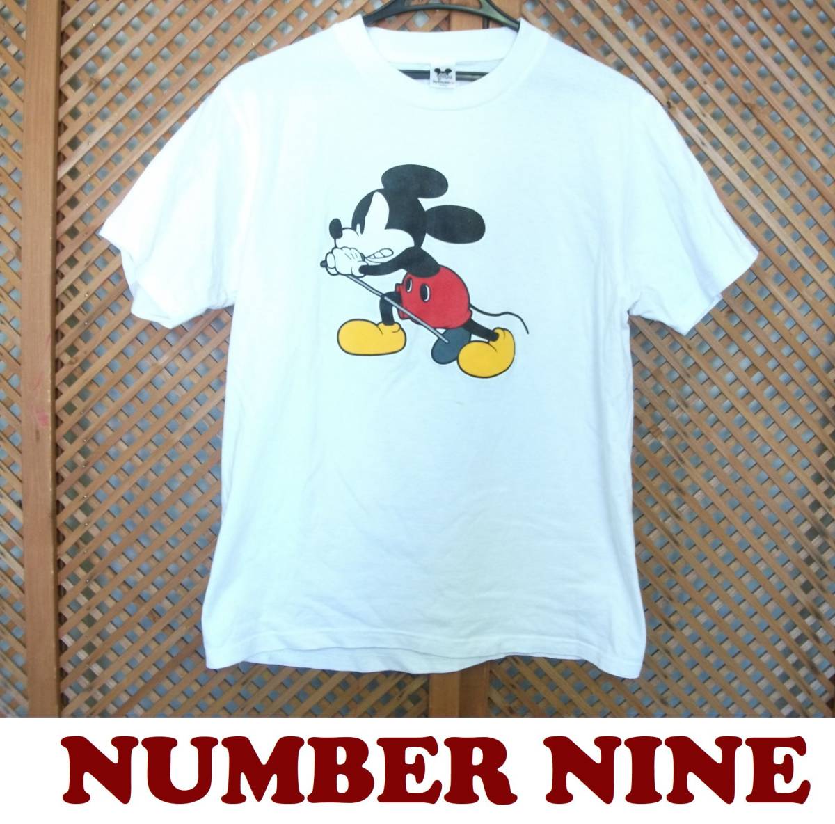 Number Nine ナンバーナイン ディズニー ミッキーマウス柄tシャツ 白ホワイト4 4サイズ以上 売買されたオークション情報 Yahooの商品情報をアーカイブ公開 オークファン Aucfan Com
