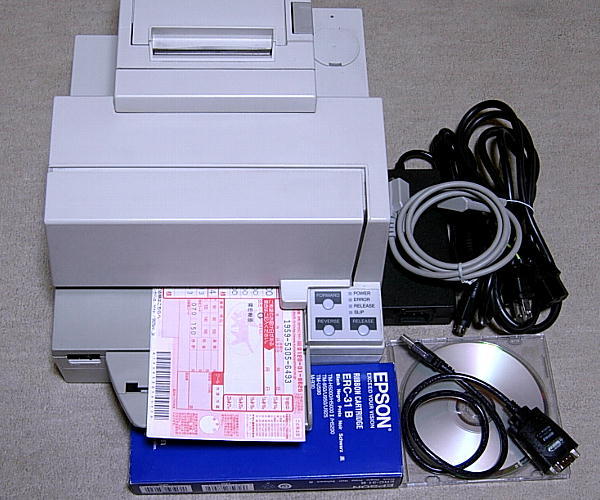 EPSON 小型ドットインパクトプリンター TM-U590 ◇ 宅配便の宛名印刷に 