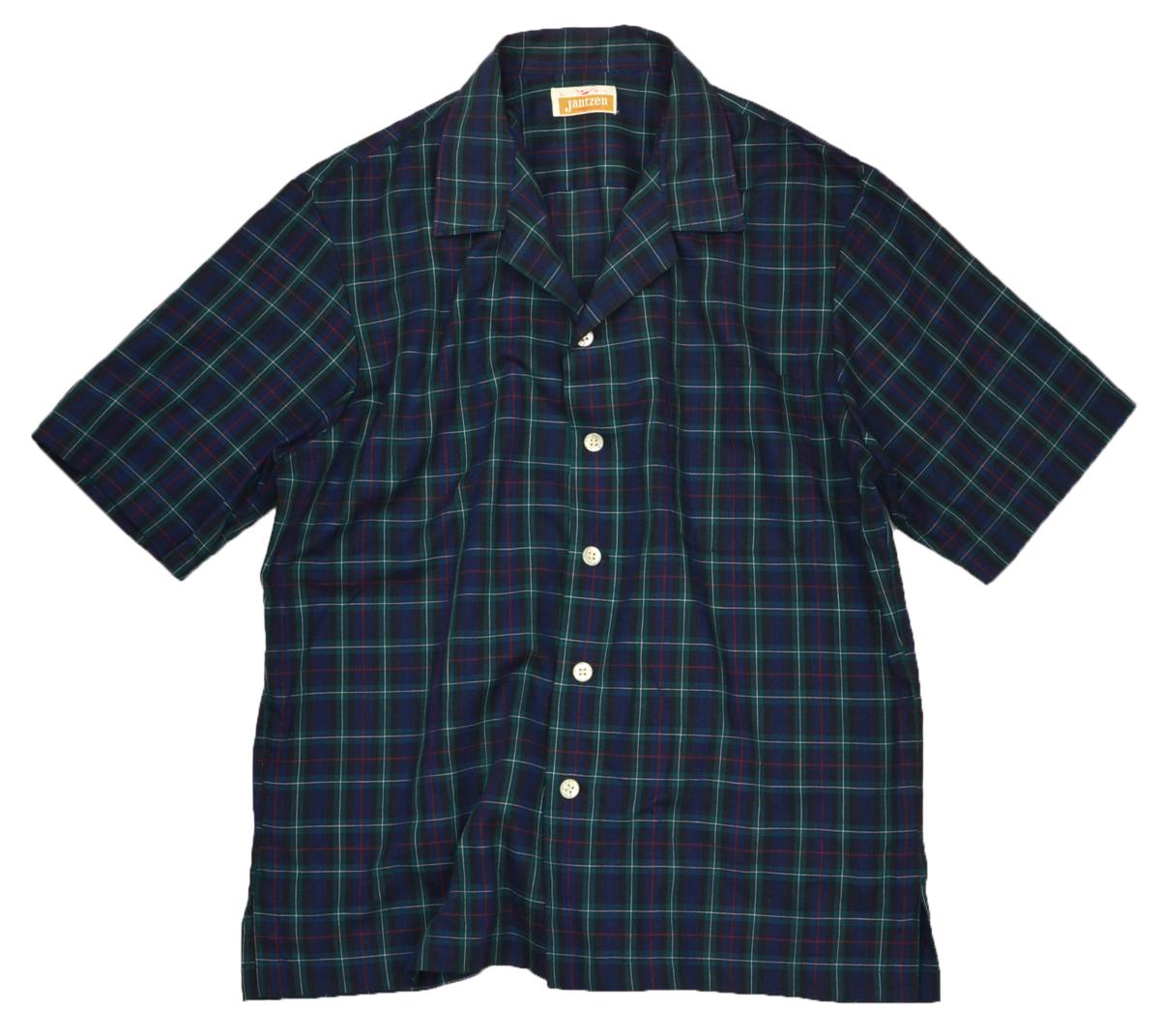 【70'S】【ビンテージ】【JANTZEN】【ジャンセン】【半袖シャツ】サイズＬ 1d2252-80HG06