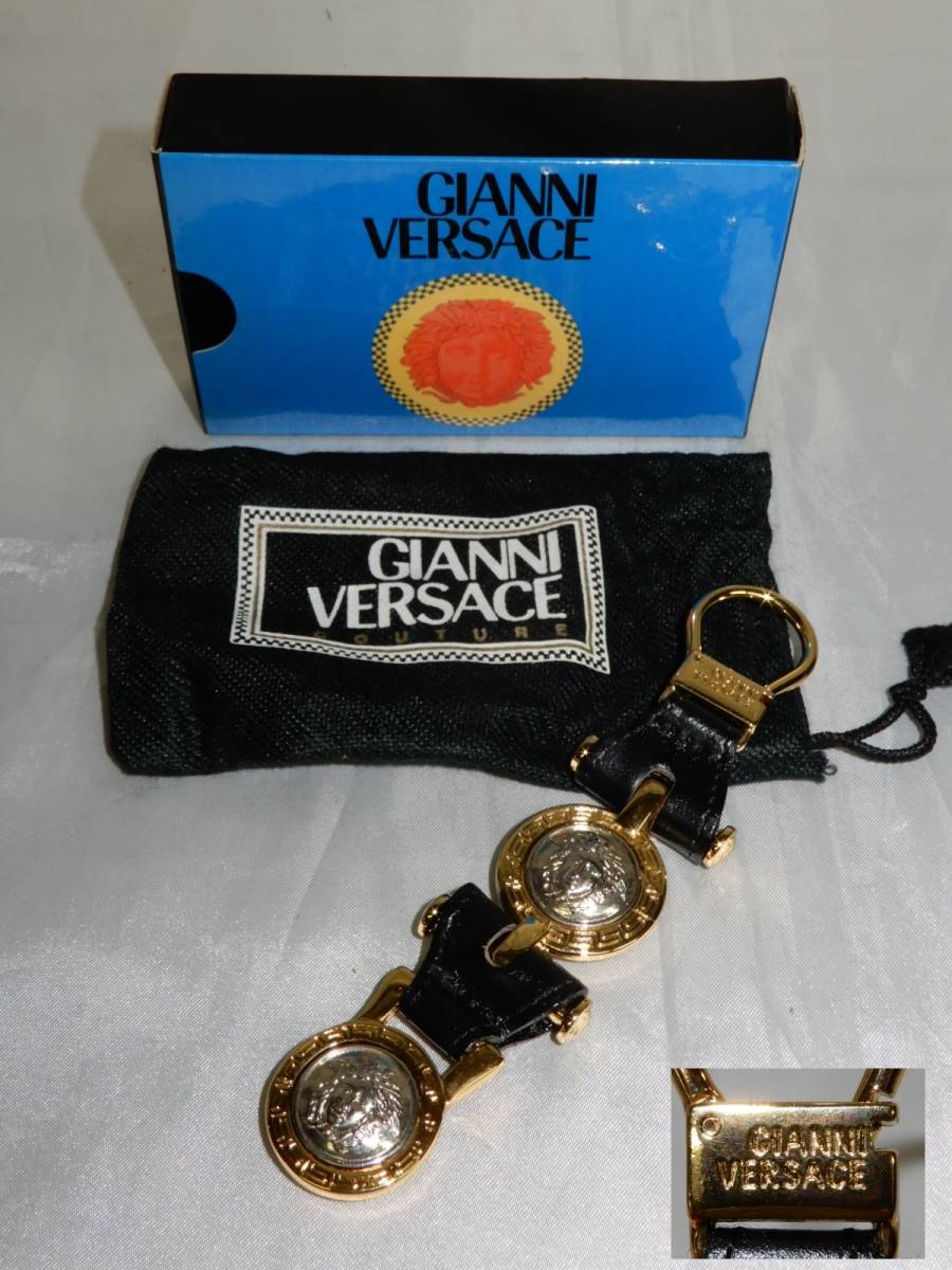 GIANNI VERSACE ジャンニ ヴェルサーチ キーホルダー キーリング GIANNI VERSACE ジャンニ ヴェルサーチ キーホルダー キーリング