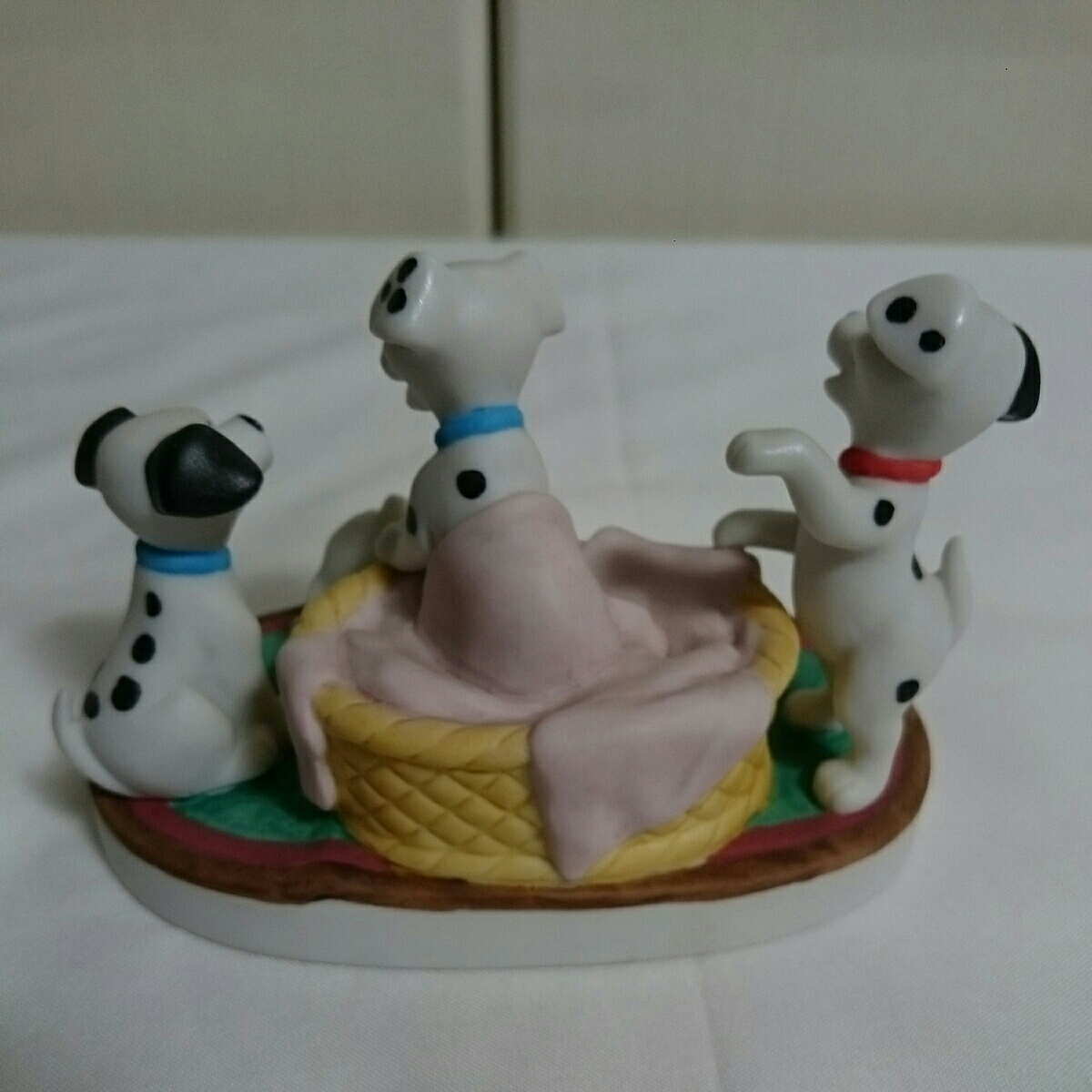 101Dalmatians 101匹わんちゃん ダルメシアン 置物 陶器 