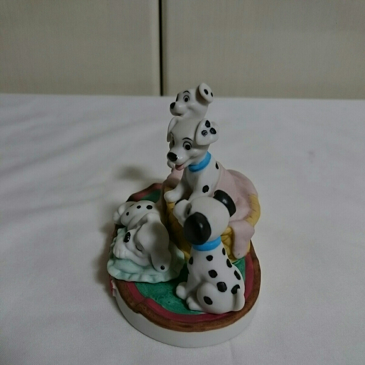 101Dalmatians 101匹わんちゃん ダルメシアン 置物 陶器 
