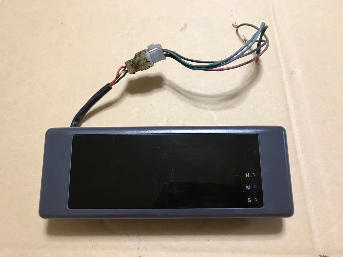 動作確認済み シチズン リズム時計工業製 デジタル 時計 CITIZEN 観光 