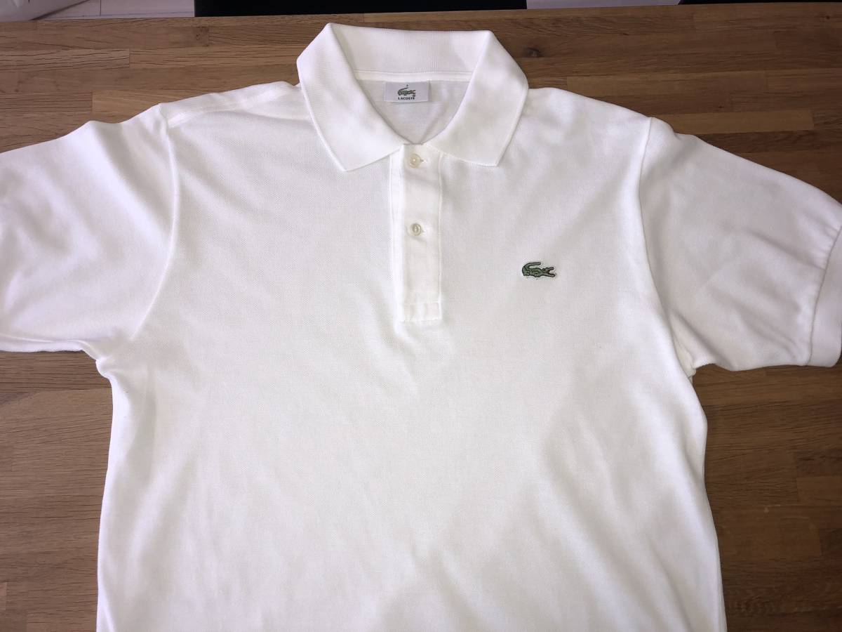 フレンチラコステCHEMISE LACOSTEポロシャツ L1212フランス製 フレンチ ラコステ CHEMISE LACOSTE ポロ シャツ フランス企画 F5190