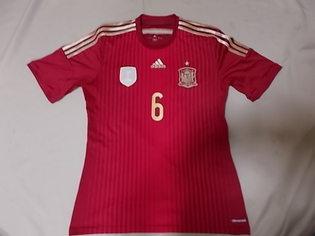 スペイン代表 イニエスタ KICKO 2010年 スペイン アウェイ 決勝版 #6
