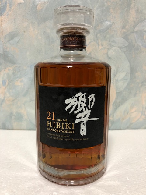 新品・未開栓・サントリー響21年ウィスキー700ml・箱あり・HIBIKI・SUNTORY