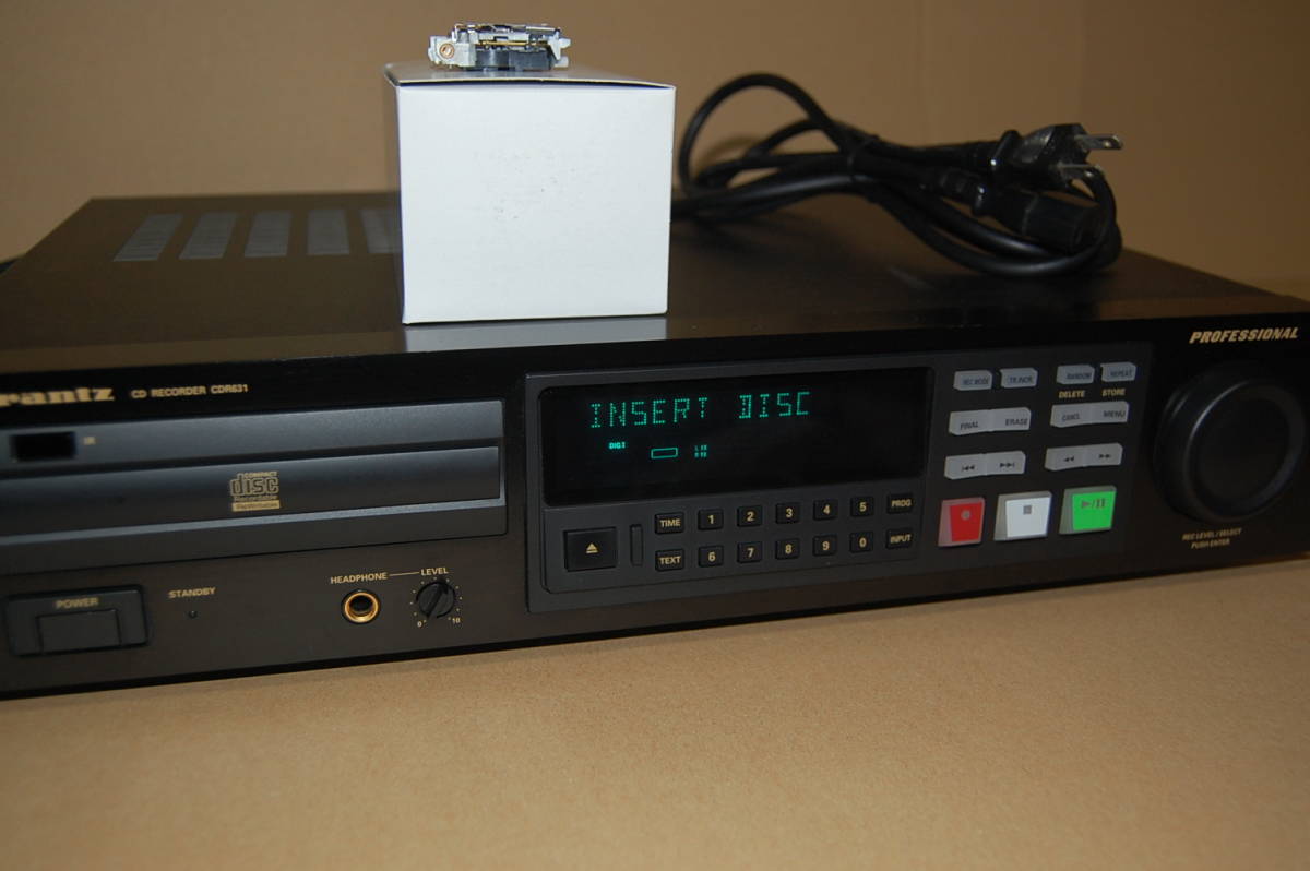 中古 マランツ marantz CDR631 CDレコーダー 新品ピックアップ付 