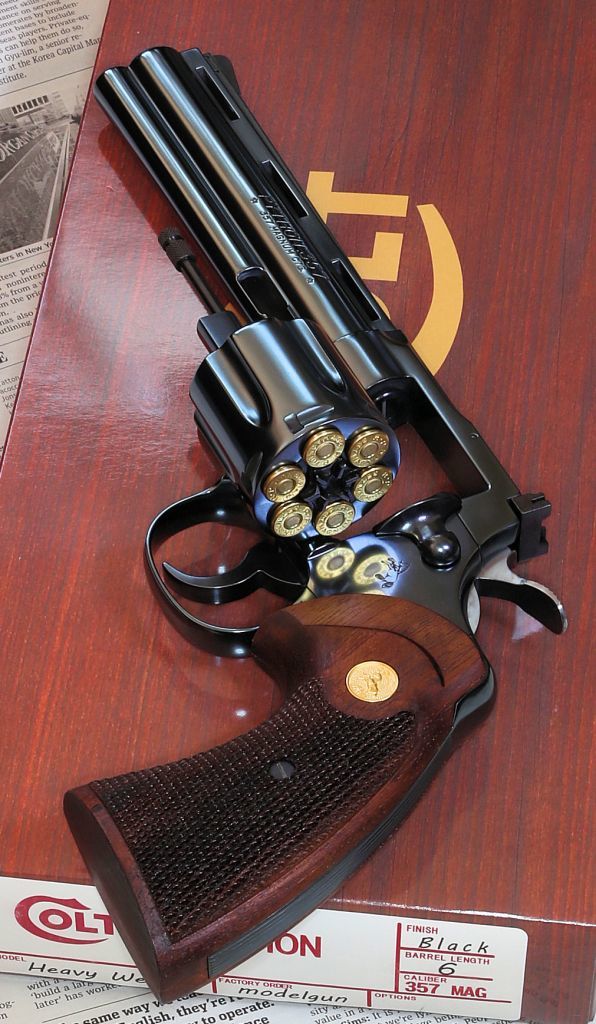 タナカ コルトパイソン6in.Rモデル ブルーイングカスタム タナカ