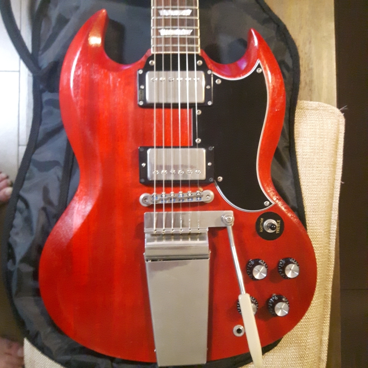 burny SG モデル ロングバイブローラ 板バネ 付き 雰囲気あります 