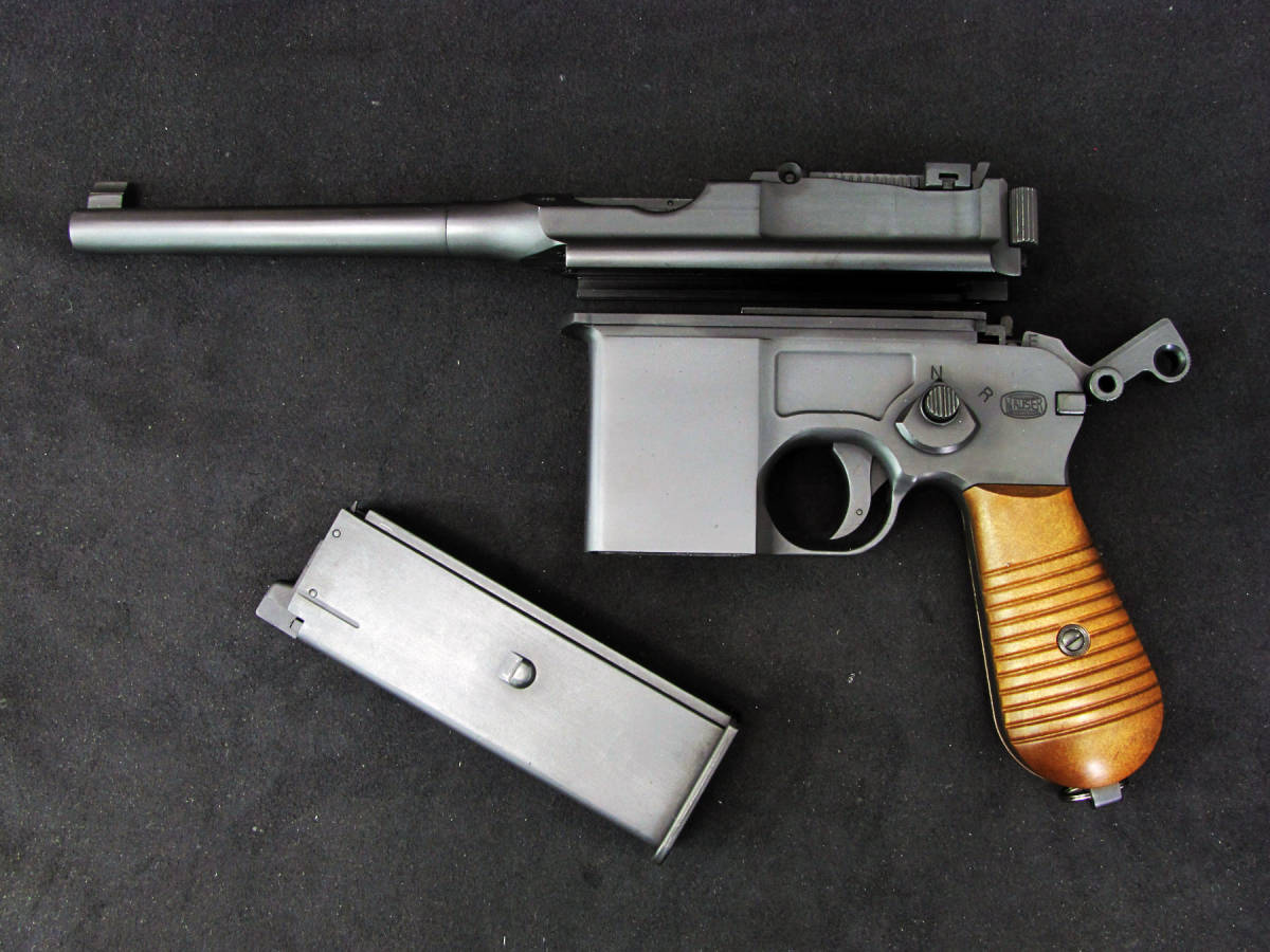 □e_spang□ WE モーゼル M712 鉄調塗装ビンテージ仕上げ パーツセット 
