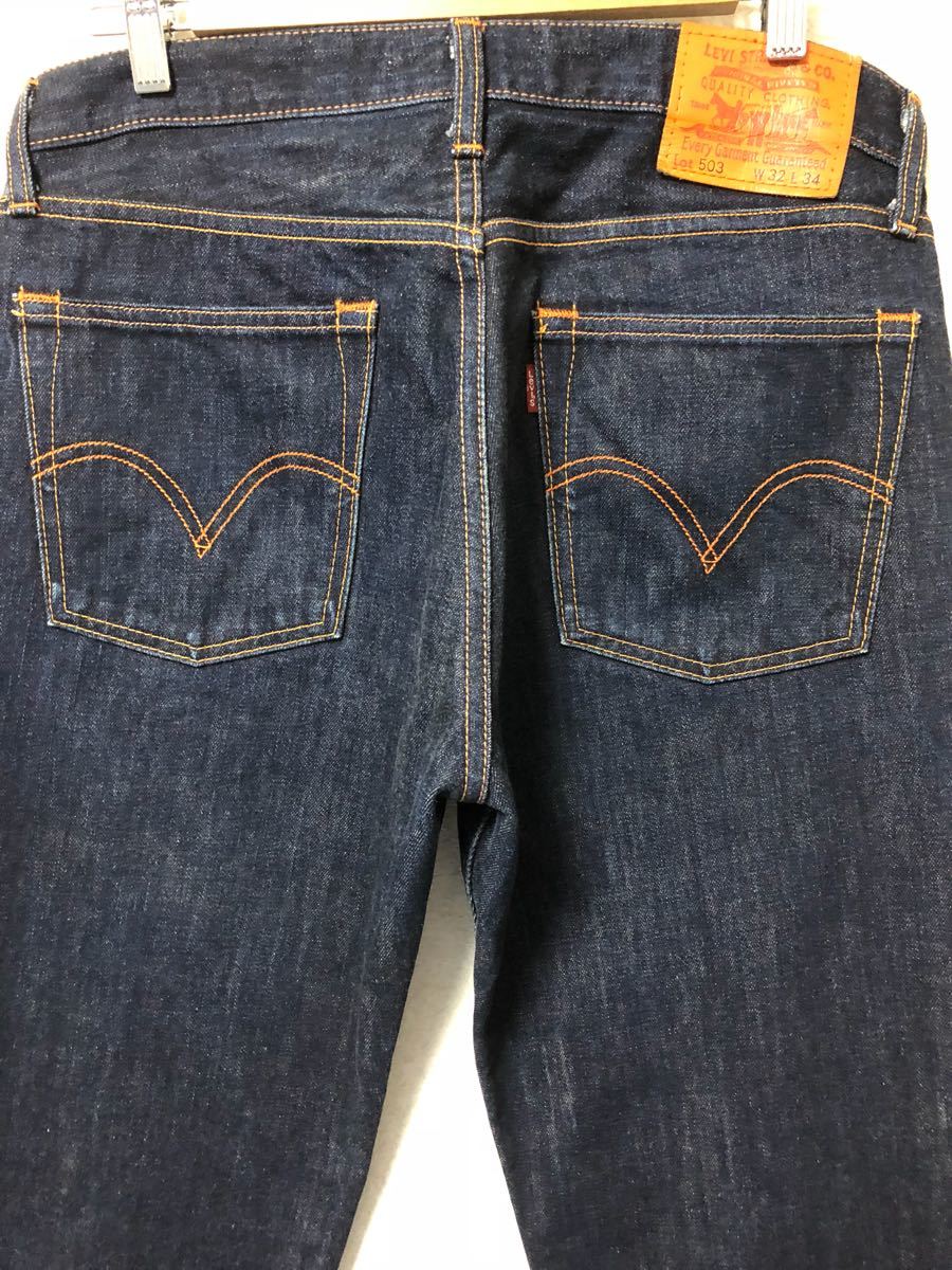 ☆廃盤 濃紺美品☆日本製 Levi