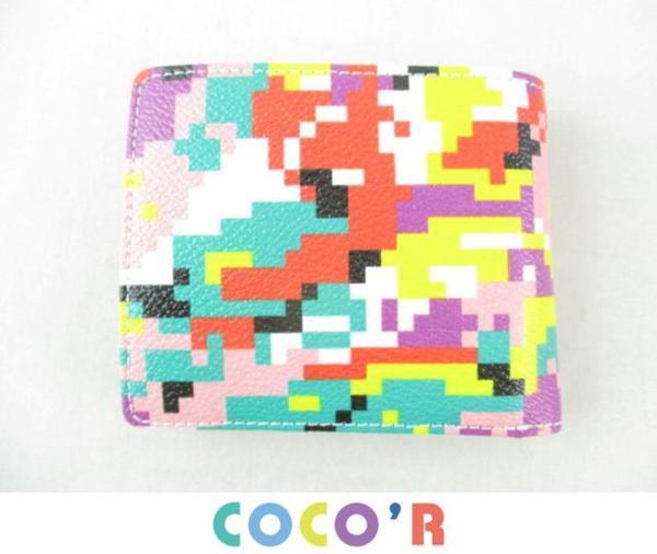 【同梱可 最大700円】美品 ももいろクローバーZ ももクロ AE限定 モザイク柄 折りたたみ財布 箱付