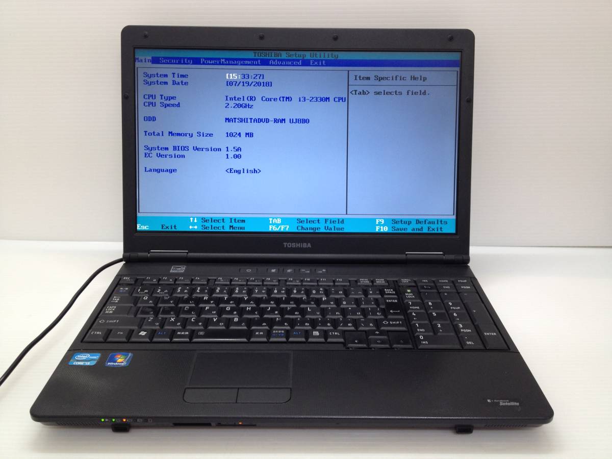 dynabook Satellite 東芝 ジャンク品 TOSHIBA Core Intel ジャンクPC 