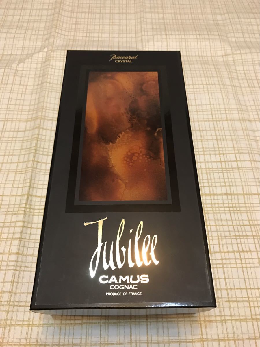 カミュ ジュビリー camus バカラクリスタルボトル 未開栓 箱 冊子 替え