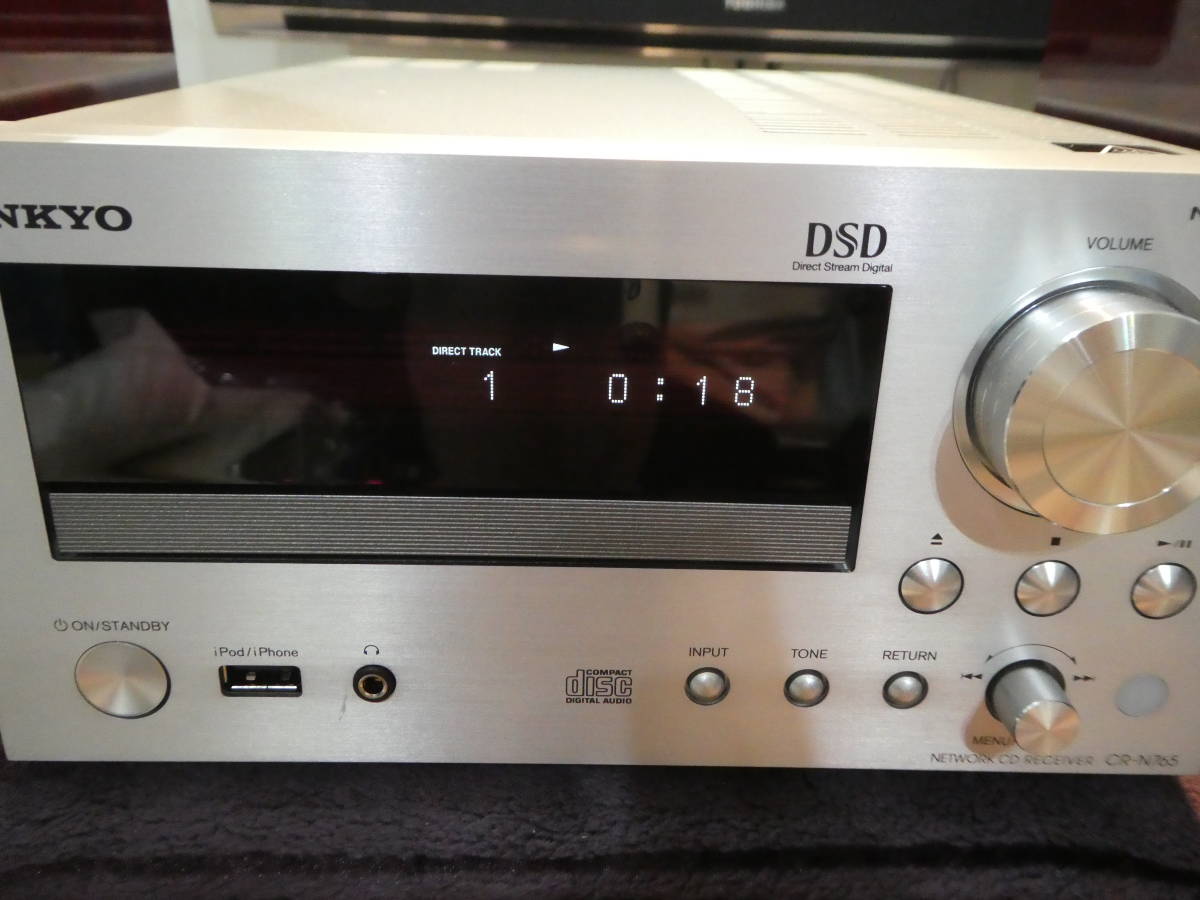 ONKYO ネットワークCDレシーバー DSD ハイレゾ対応 CR-N765 リモコン 
