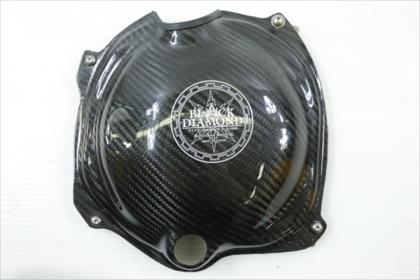 ココページ ZZR1400[32社外A-TECH BLACKDIAMONDカーボン右エンジンカバー