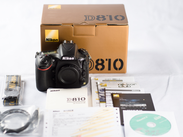 ◇◇ 極上美品 ニコン NIKON D810 ボディ 元箱・付属品付 ◇◇