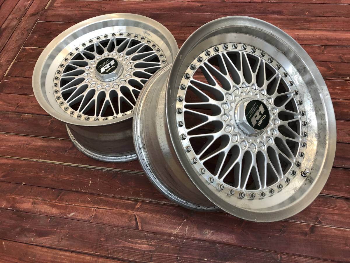 ◇◇IMPAL R1 メッシュ インパル ・17x9j+38 114.3-5h ハブ径73mm 2本