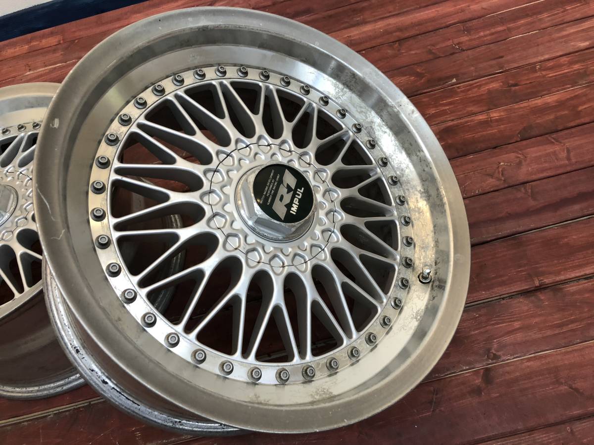 ◇◇IMPAL R1 メッシュ インパル ・17x9j+38 114.3-5h ハブ径73mm 2本