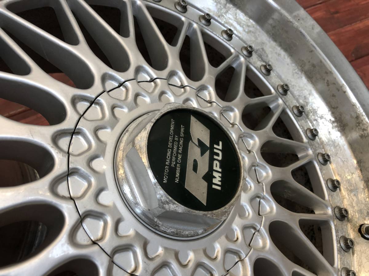 ◇◇IMPAL R1 メッシュ インパル ・17x9j+38 114.3-5h ハブ径73mm 2本