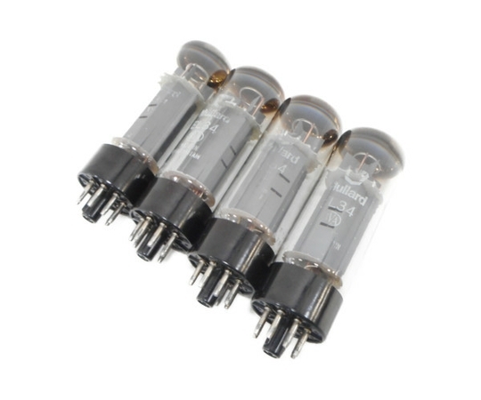 中古 MULLARD ムラード EL34 真空管 4本セット 音響 オーディオ