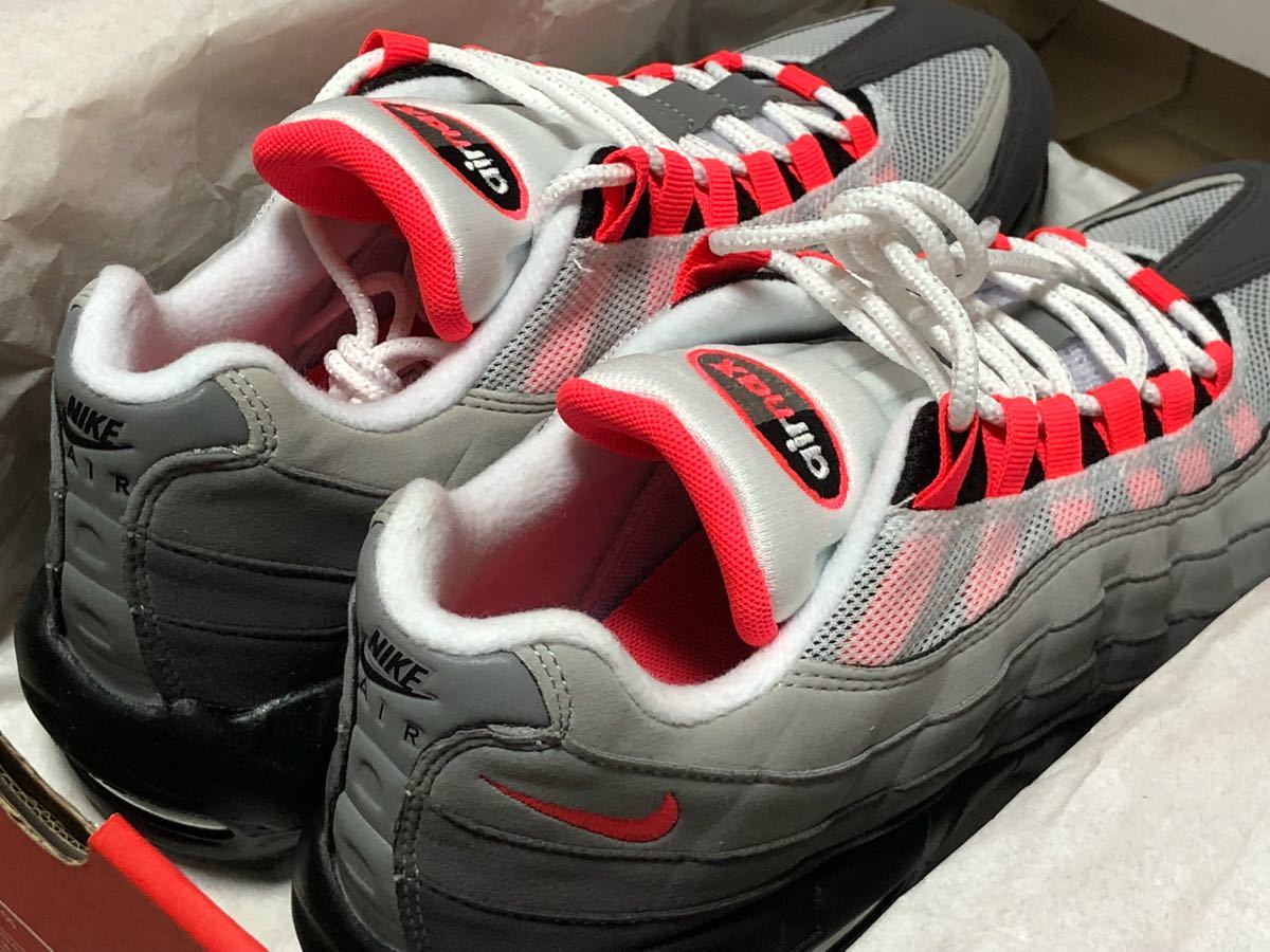 ☆海外限定カラー☆28cm☆新品☆未試着☆NIKE AIR MAX 95 OG solar red