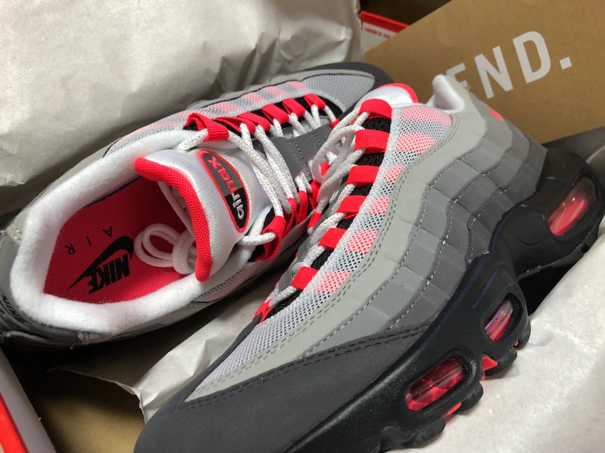 ☆海外限定カラー☆28cm☆新品☆未試着☆NIKE AIR MAX 95 OG solar red