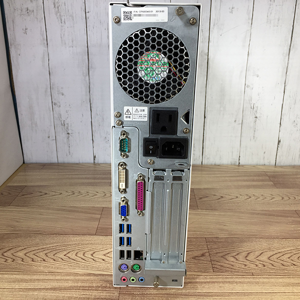 富士通 ESPRIMO D582/F Core i7 3770 3.40GHz/4GB/250GB 〔0725D〕 FMV