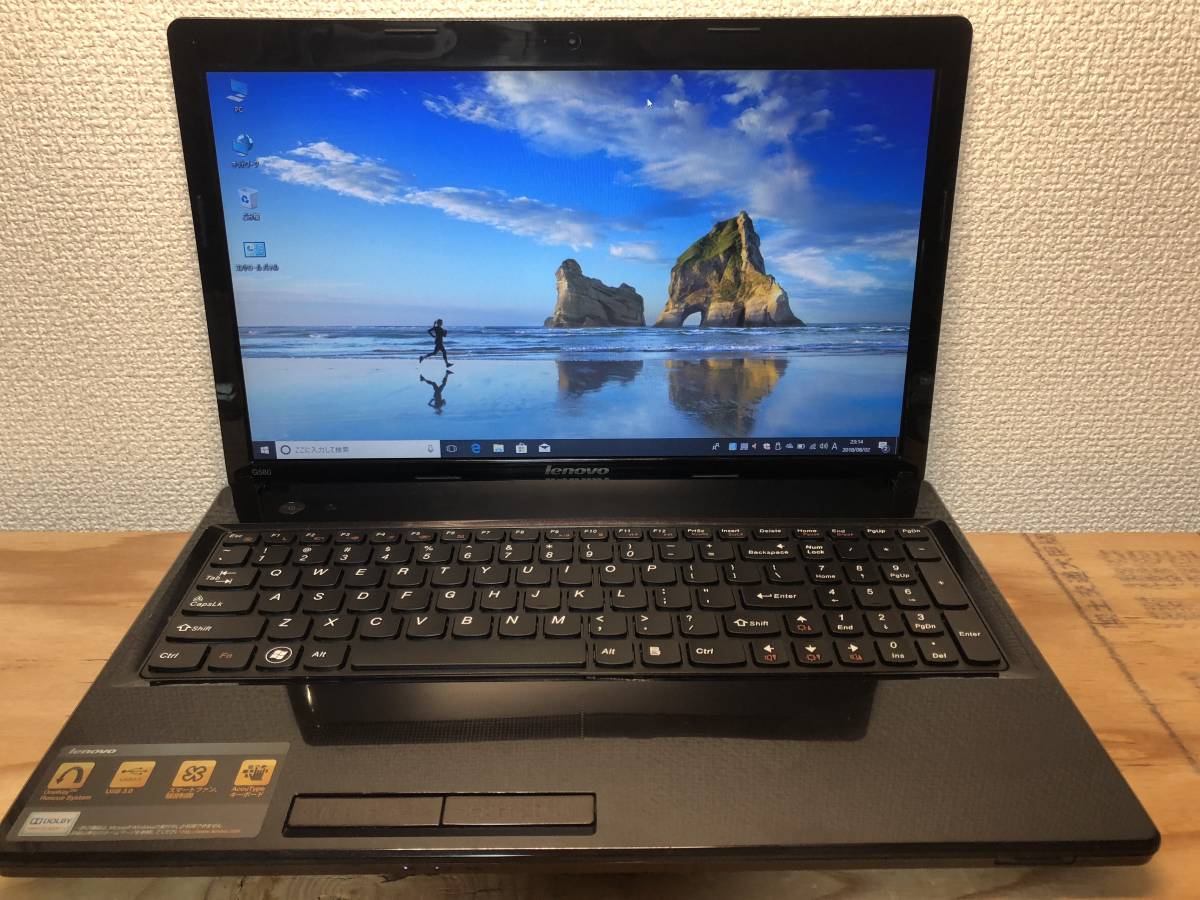 15インチ ノートパソコン LENOVO G580 Core i5/4GB/320GB/DVD/Web 