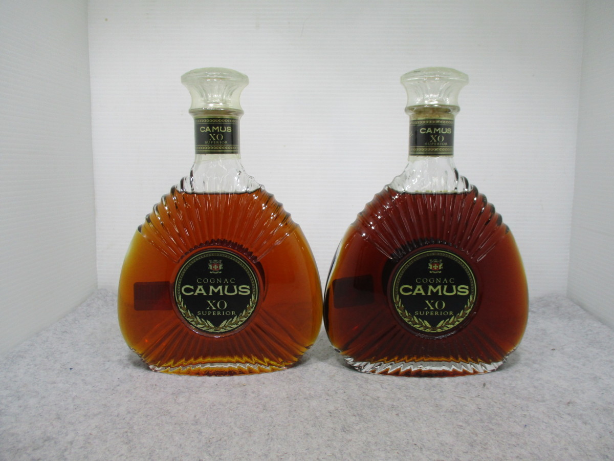 CAMUS XO SUPERIOR 2本セット カミュ XO スペリオール 700ml コニャック ブランデー 未開封 古酒 E44253.B20435