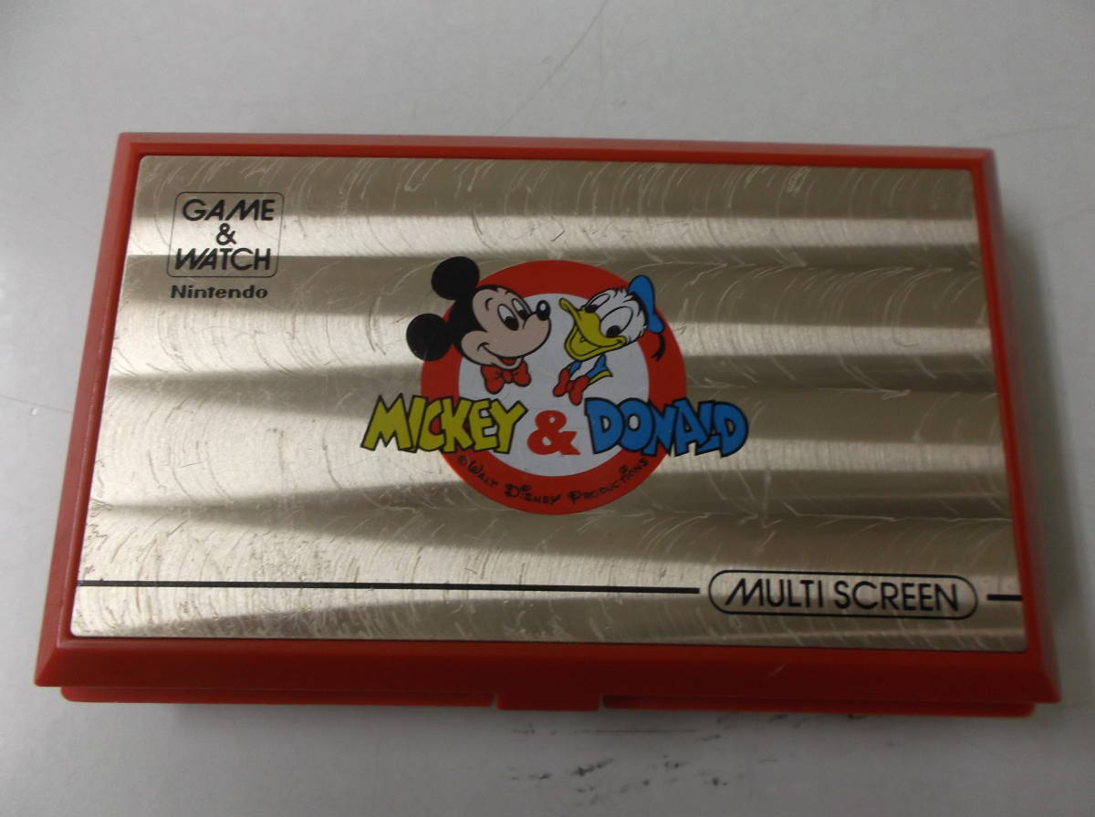 ゲームウォッチ MICKEY 任天堂 Nintendo : 動作品GAME&WATCH