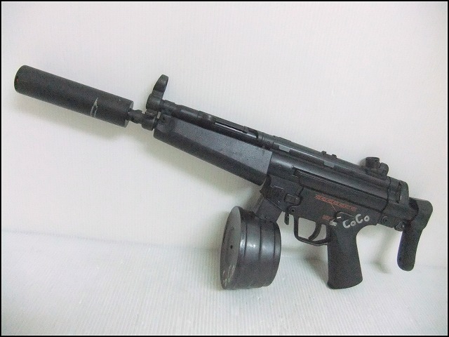 ★東京マルイ◆電動ガン HK MP5 32569 Kal.9mm×19 ストック破損◆現状動作品ジャンク扱い★0