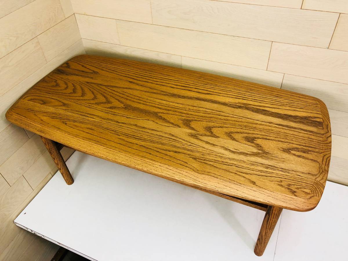 美品｜モモナチュラル MOMO NATURAL VENT ベント FD-LOW TABLE｜オーク 