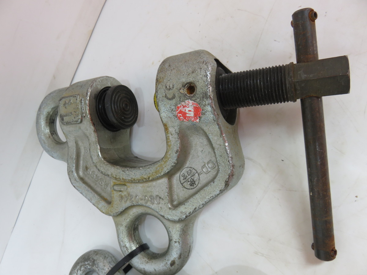 イーグルクランプ EAGLE CLAMP 1t 1-40mm 吊りクランプ ねじ式クランプ 