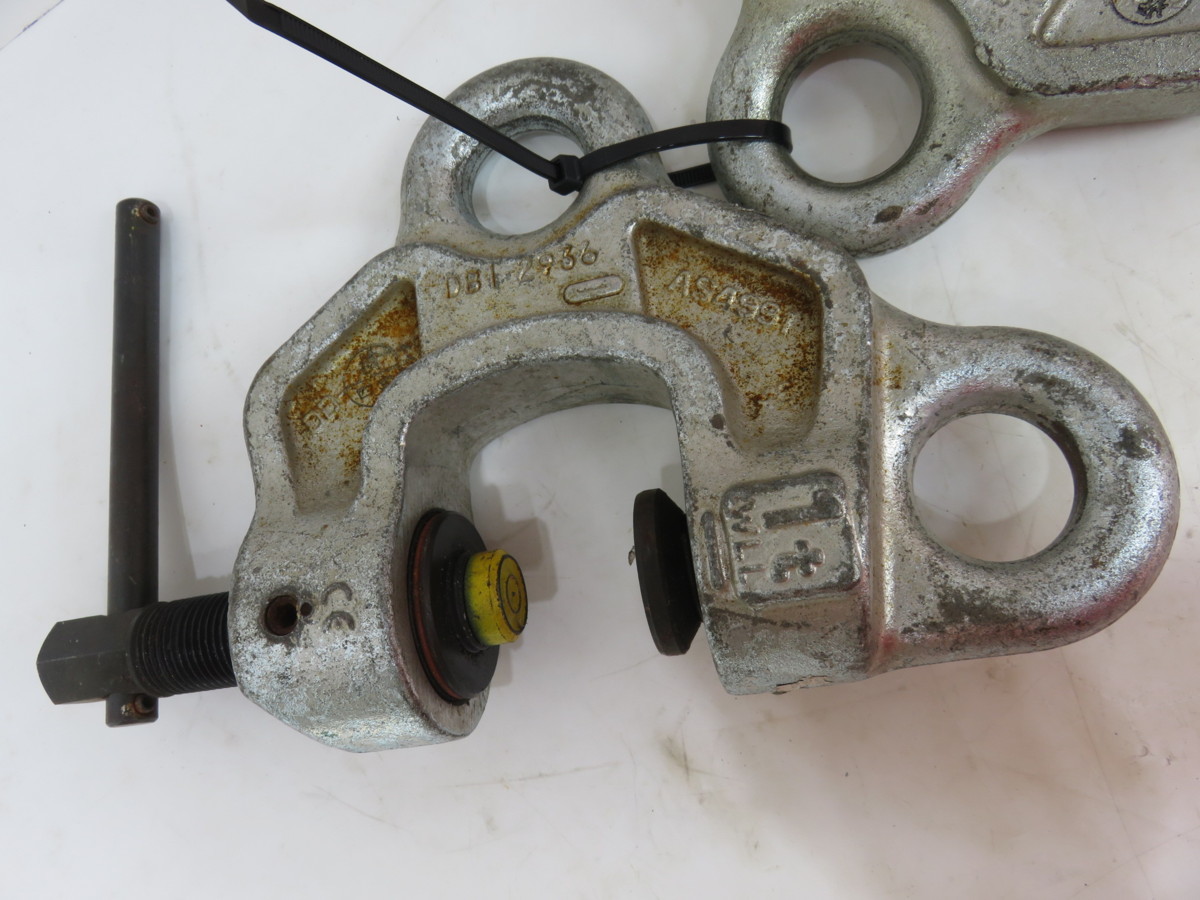 イーグルクランプ EAGLE CLAMP 1t 1-40mm 吊りクランプ ねじ式クランプ 