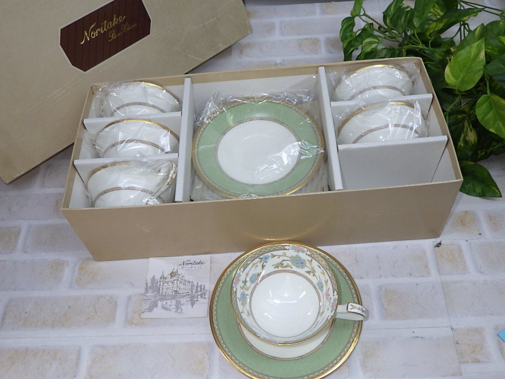 未使用 Noritake/ノリタケ 『YOSHINO/ヨシノ』 カップ&ソーサー 未使用 Noritake/ノリタケ 『YOSHINO/ヨシノ』 カップ&ソーサー