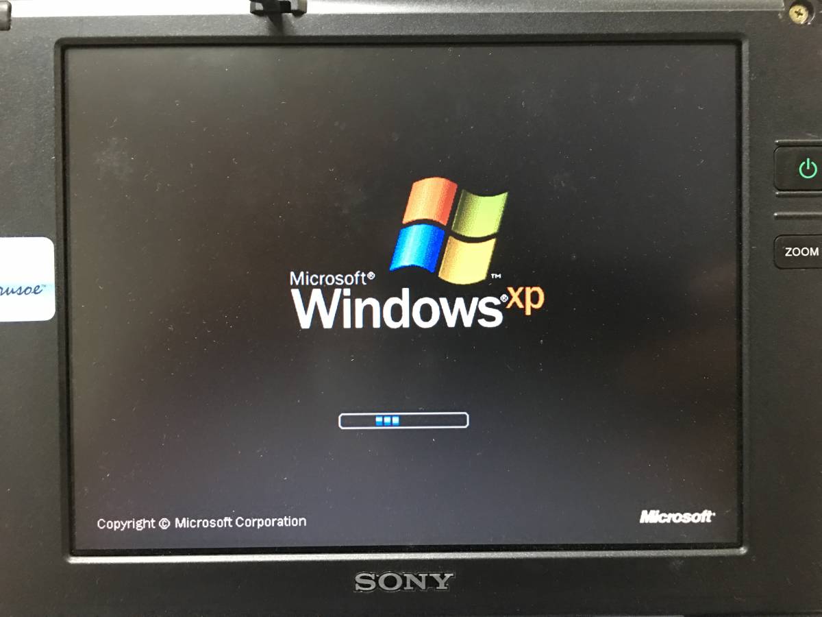 SONY VAIO PCG-U1 PCG-1A1N 古い機種の為ジャンク扱い 詳しいことはわかり