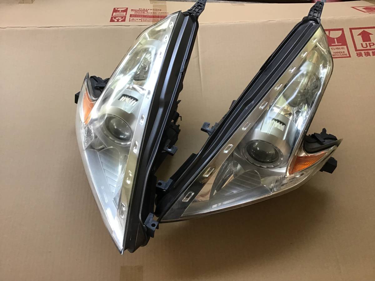 美品］フェアレディZ Z34 純正ヘッドライト HID/キセノン 左右 Z34 