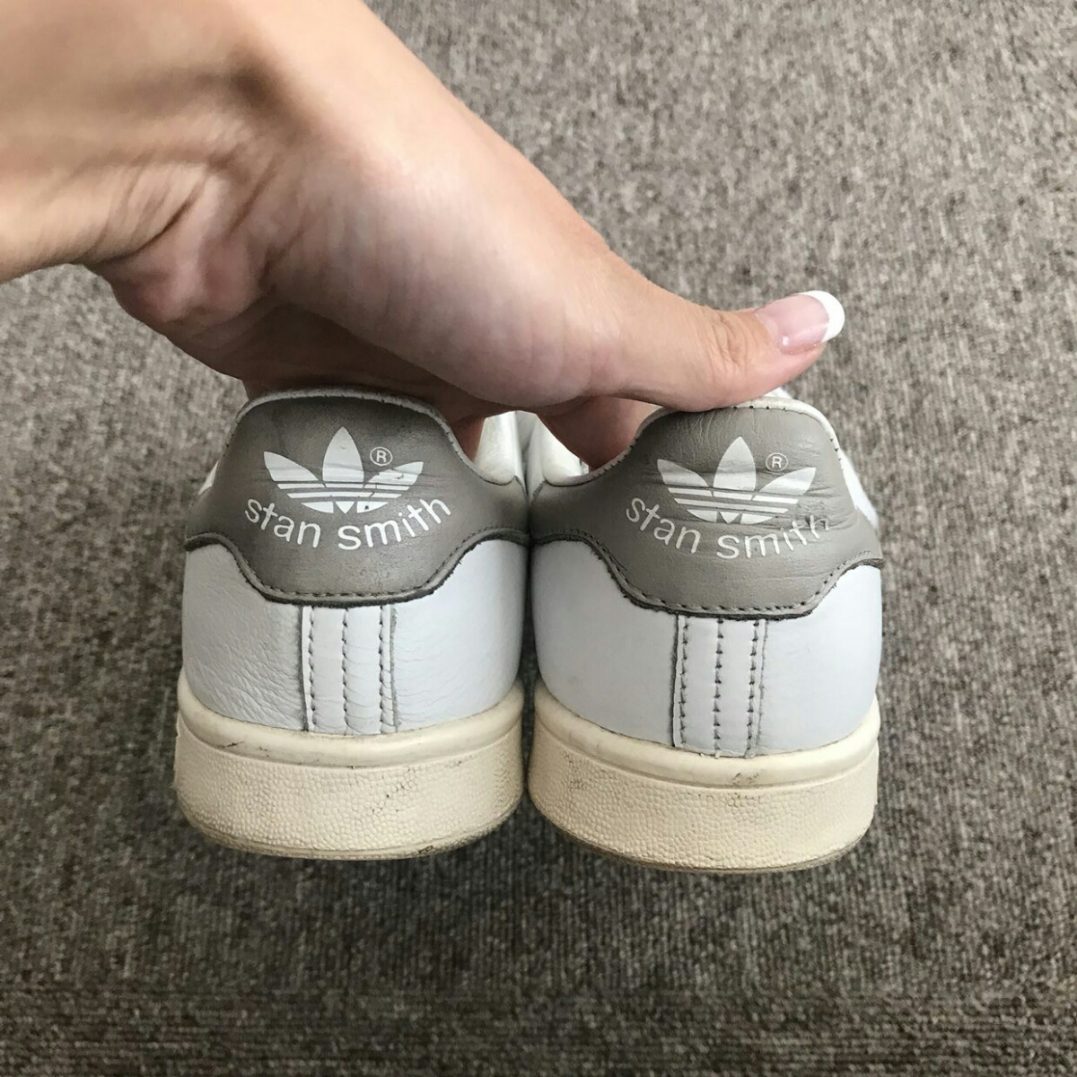 adidas アディダス STAN SMITH スタンスミス adidas直営店購入 グレー 