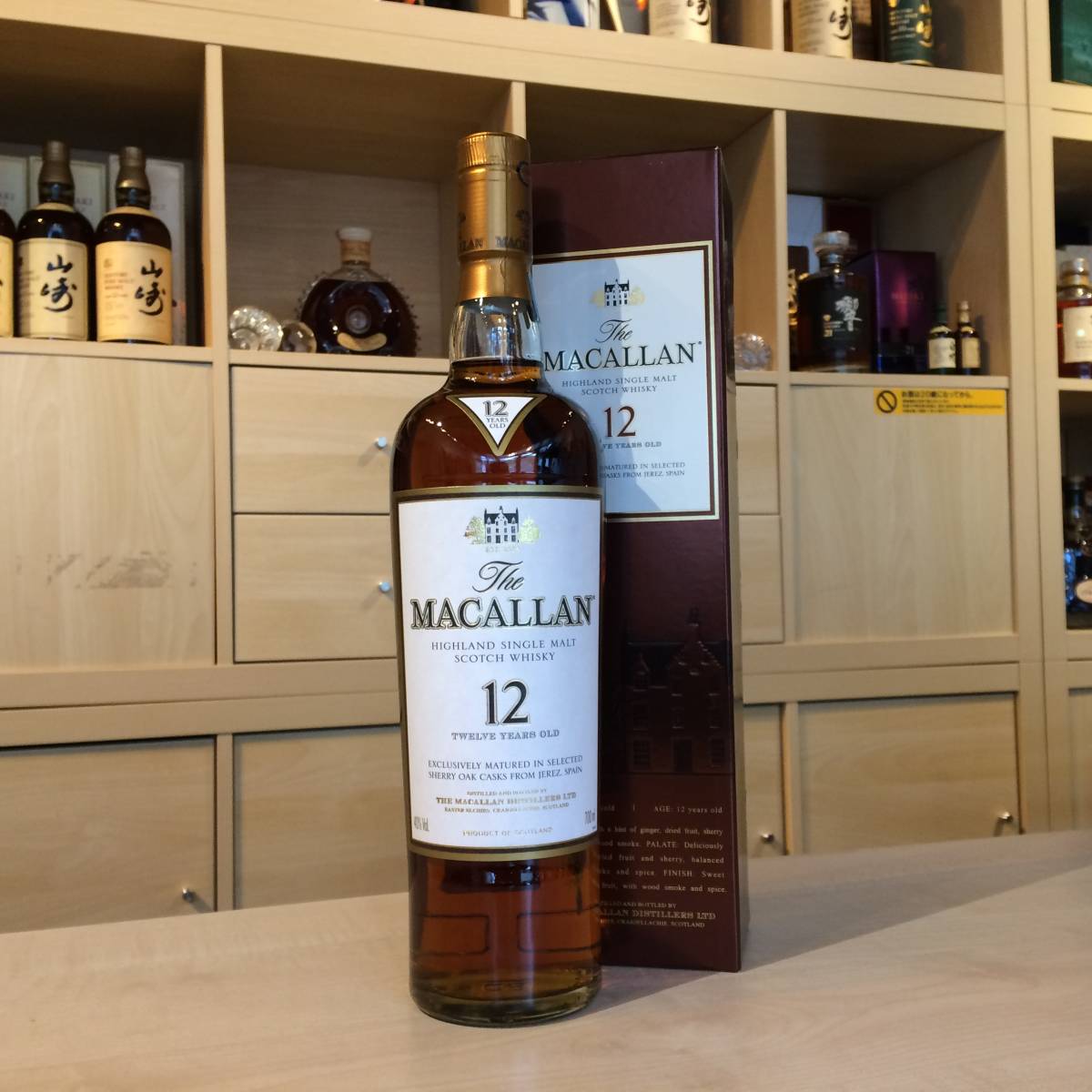  81001 MACALLAN マッカラン 12年 シェリーオーク 箱付(ハイランド)｜売買されたオークション情報、yahooの商品情報をアーカイブ公開 - オークファン シングルモルト