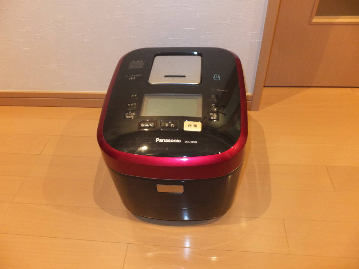 ★☆パナソニック　スチーム&可変圧力IHジャー炊飯器 SR-SPX184 ジャンク品☆★