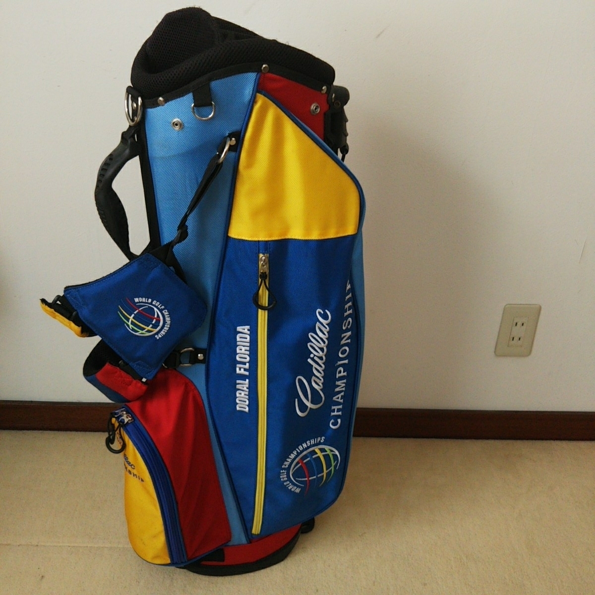 美品 TOUR PGA キャデラックチャンピオンシップ ゴルフバッグ PGA 