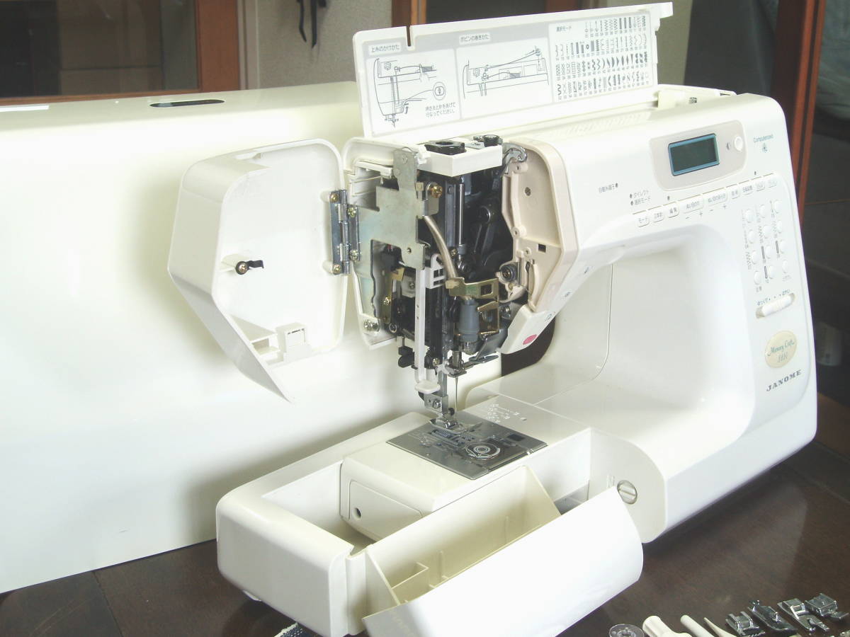 ジャノメ Memory Craft 5150 革 ジーンズ等 厚物重ね縫いOK 整備済み