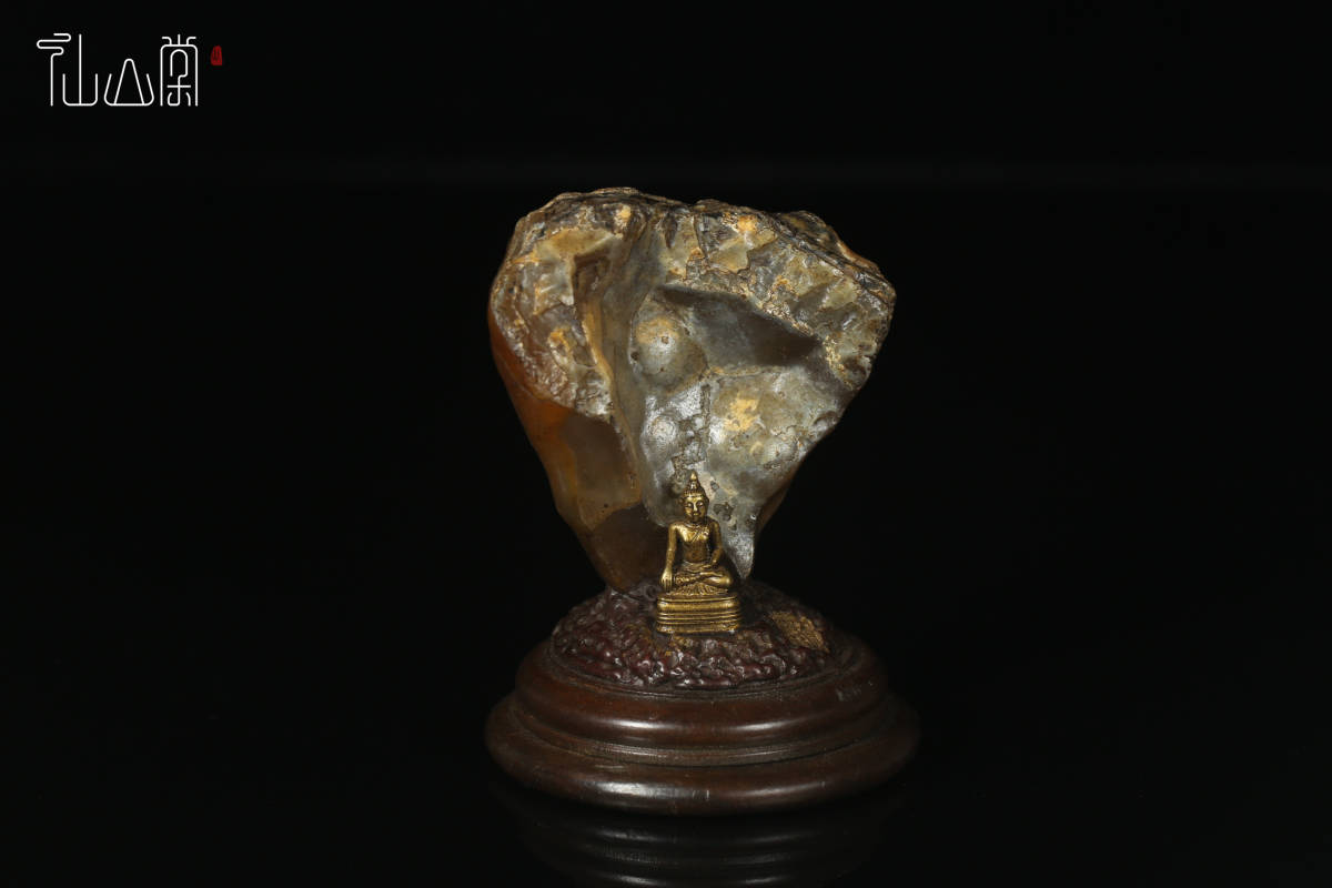 M*萬様 清時代 古銅製 仏像 古董 1806T18043】中国古董品 清 時代唐物 奇石 古い銅製『仏像』置物 中国