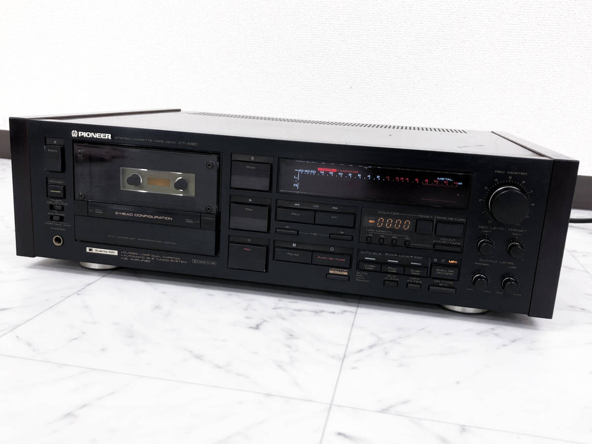 Pioneer カセットデッキ パイオニア CT-A9Dの仕様 CT-A9 CT-A9D 